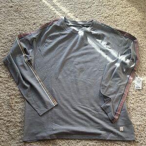 Marine Layer Air Crew Tee Midweight Long Sleeve Men's Shirt Sz XL